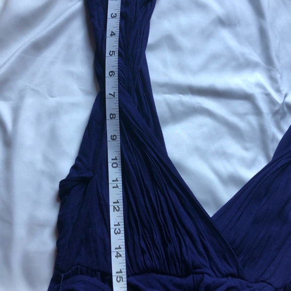 Anthropologie C. Keer Grand-Holiday Navy Dress - Picture 6 of 7